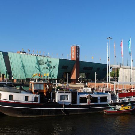 Hotelboot Zwaan อัมสเตอร์ดัม ภายนอก รูปภาพ
