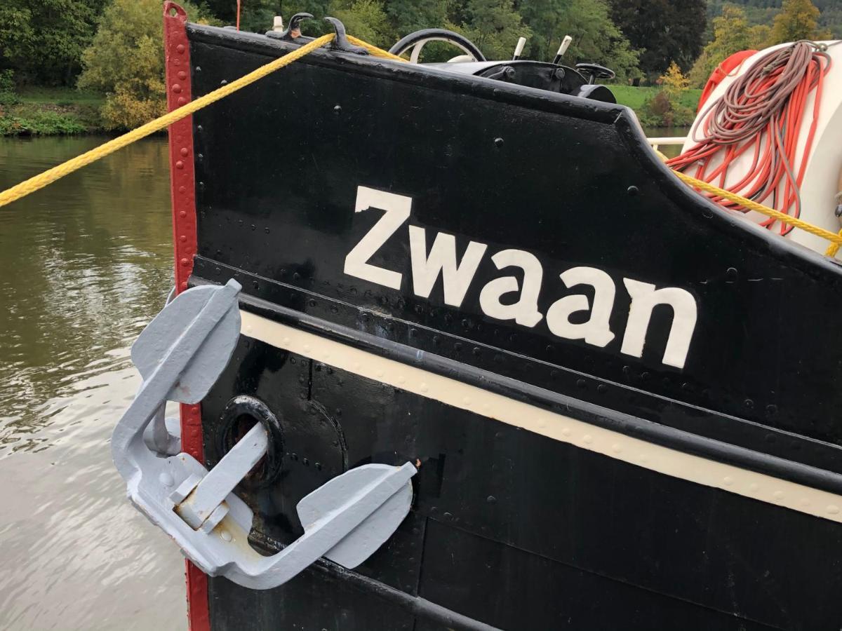 Hotelboot Zwaan อัมสเตอร์ดัม ภายนอก รูปภาพ